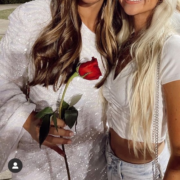 Retrofete White Sparkle Dress - Picture 9 of 9